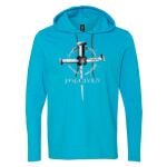 Softstyle® Lightweight Hooded Long Sleeve T-Shirt Thumbnail