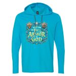 Softstyle® Lightweight Hooded Long Sleeve T-Shirt Thumbnail