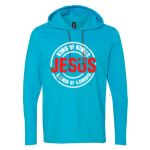 Softstyle® Lightweight Hooded Long Sleeve T-Shirt Thumbnail