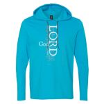 Softstyle® Lightweight Hooded Long Sleeve T-Shirt Thumbnail