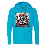 Softstyle® Lightweight Hooded Long Sleeve T-Shirt Thumbnail
