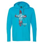 Softstyle® Lightweight Hooded Long Sleeve T-Shirt Thumbnail