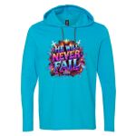 Softstyle® Lightweight Hooded Long Sleeve T-Shirt Thumbnail