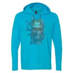 Softstyle® Lightweight Hooded Long Sleeve T-Shirt Thumbnail