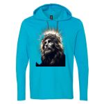 Softstyle® Lightweight Hooded Long Sleeve T-Shirt Thumbnail