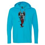 Softstyle® Lightweight Hooded Long Sleeve T-Shirt Thumbnail