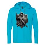 Softstyle® Lightweight Hooded Long Sleeve T-Shirt Thumbnail