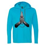Softstyle® Lightweight Hooded Long Sleeve T-Shirt Thumbnail
