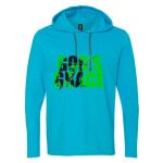 Softstyle® Lightweight Hooded Long Sleeve T-Shirt Thumbnail
