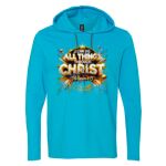 Softstyle® Lightweight Hooded Long Sleeve T-Shirt Thumbnail