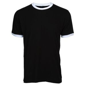Unisex Fine Jersey Ringer T-Shirt Thumbnail