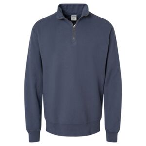 Unisex Garment-Dyed Quarter-Zip Sweatshirt Thumbnail