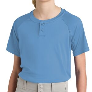 Youth PosiCharge ® Competitor 2 Button Henley Thumbnail