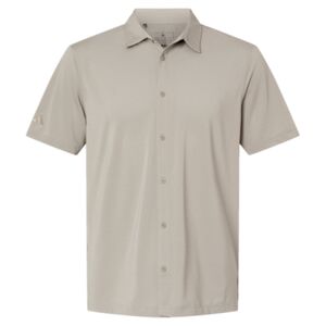 Men's Full Button Down Short Sleeve Shirt Thumbnail