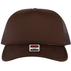 OTTO CAP 5 Panel High Crown Mesh Back Trucker Hat Thumbnail