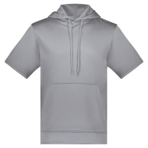 Unisex Fleece Short Sleeve Hooded Pullover Thumbnail