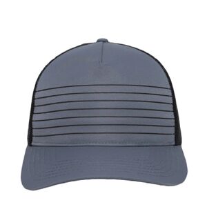 Striped 5-Panel Trucker Cap Thumbnail