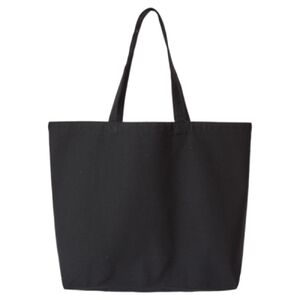 Jumbo Recycled Midweight Gusseted Canvas Tote Thumbnail