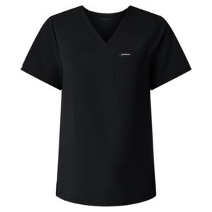 Women's Rhena Essential 1-Pocket Scrub V-Neck Top Thumbnail