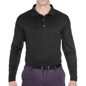 Men's Cool & Dry Sport Long Sleeve Polo Thumbnail