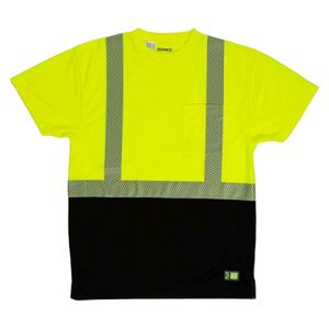 Men's Hi-Vis Class 2 Color Blocked Pocket T-Shirt Thumbnail