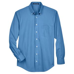 Men's Tall Crown Collection® Broadcloth Woven Dress Shirt Thumbnail