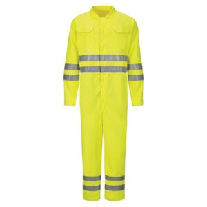 Men's Hi-Vis Deluxe Coverall with Reflective Trim - CoolTouch® 2 - 7 oz. Thumbnail
