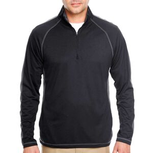 Cool & Dry Sport Quarter-Zip Pullover with Side and Sleeve Panels Thumbnail