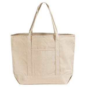 Jumbo Deluxe Canvas Tote Thumbnail