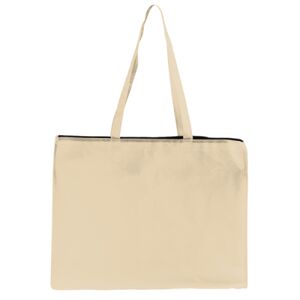 Carry All Zippered Non-Woven Tote Thumbnail