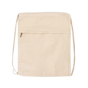 Front-Zip Drawstring Backpack Thumbnail
