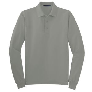 Tall Silk Touch Long Sleeve Polo Thumbnail