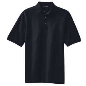 Tall Heavyweight Cotton Pique Polo Thumbnail