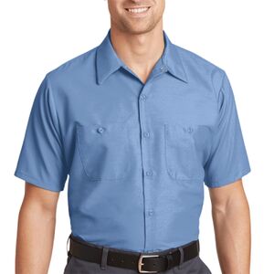 Long Size, Short Sleeve Industrial Work Shirt Thumbnail