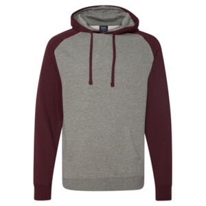 Unisex Raglan Hooded Sweatshirt Thumbnail