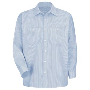 Men's Industrial Stripe Work Shirt Thumbnail