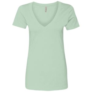 Women’s CVC Deep V-Neck T-Shirt Thumbnail