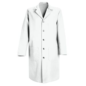 Unisex Button Front Lab Coat Thumbnail