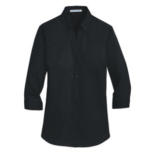Women's 3/4 Sleeve SuperPro Twill Shirt Thumbnail