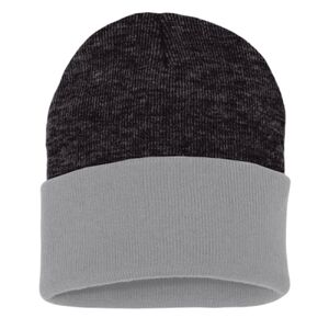 12" Color Blocked Cuffed Beanie Thumbnail