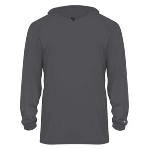 Youth B-Core Long Sleeve Hooded T-Shirt Thumbnail