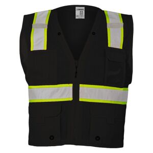 Unisex EV Series® Enhanced Visibility Multi-Pocket Mesh Vest Thumbnail