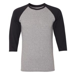 Unisex Triblend Three-Quarter Raglan Baseball T-Shirt Thumbnail