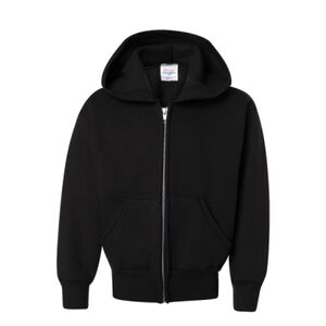 Youth EcoSmart® Full-Zip Hooded Sweatshirt Thumbnail