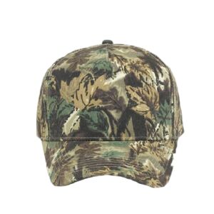 OTTO CAP Camouflage 5 Panel Mid Profile Baseball Cap Thumbnail