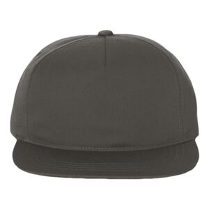 Lightly-Structured Five-Panel Snapback Cap Thumbnail