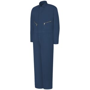 Men's Extended Sizes Zip-Front Cotton Coverall Thumbnail
