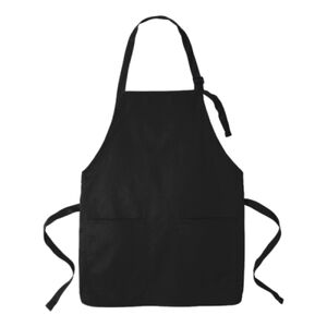 Medium Length Two Pocket Bib Apron Thumbnail