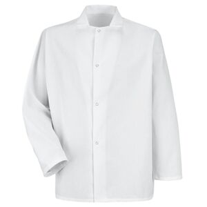 Men's Gripper-Front Short Butcher Coat Thumbnail