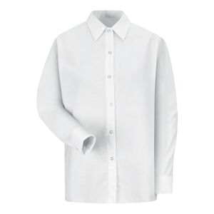 Women's Long Sleeve Specialized Pocketless Poplin Work Shirt Thumbnail